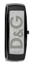D&G DW0256 Ladies Intelligence Black Bangle Watch