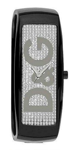 D&G DW0256 Ladies Intelligence Black Bangle Watch