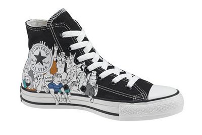 Cheap Chuck Taylor Shoes on Converse Chuck Taylor All Star Canvas High Top Crowd 108699f Review