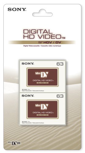 Childrens Toyshop  Electronics : Sony Single High Definition Mini DV 63 Min