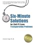 Six-Minute Solutions for Civil Pe Exam: Transportation Problems