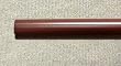 1-3/8 inch Wood Smooth Drapery Rod in Mahogany Finish - 4' long [CAPITOL CITY LUMBER]