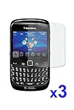 Three LCD Screen Guards / Protectors for RIM BlackBerry Curve 3G 9300