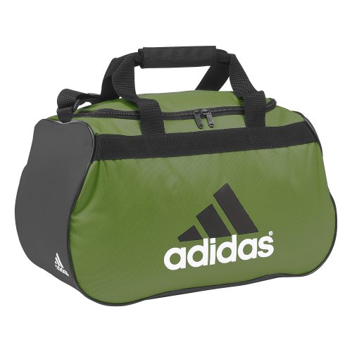 External hard drive:adidas Diablo Small Duffel,Grass/Black/White,one size
