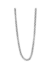 925 Silver Oxidized Popcorn Chain-2.0mm 18 , 20 or 24 IN