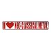 " I LOVE NEO-CLASSICAL METAL " STREET SIGN MUSIC