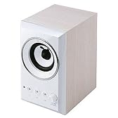 サンワサプライ 木製2chマルチメディアスピーカー MM-SPWD2WH