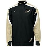 Nike Purdue Boilermakers Black Gridiron Full Zip Jacket