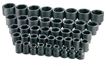 SK 85641 41 Piece 1-Inch Drive 6 Pt Standard Fractional Impact Socket Set