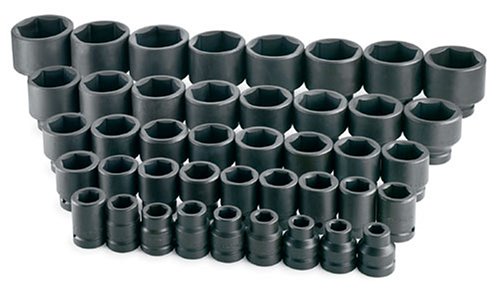 SK 85641 41 Piece 1-Inch Drive 6 Pt Standard Fractional Impact Socket Set SK 85641 41 Piece 1-Inch Drive 6 Pt Standard Fractional Impact Socket Set