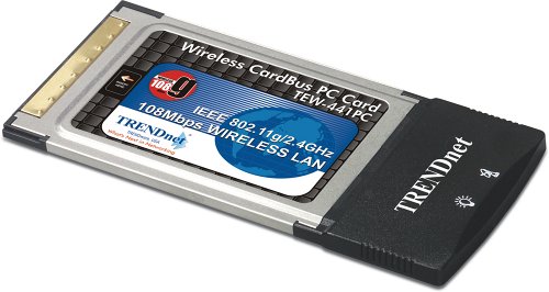 Electronics: TRENDnet108Mbps 802.11G Wireless PC Card