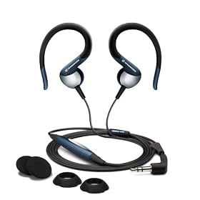 Sennheiser OMX50 Street Line Flexible Stereo Clip-On Earphones