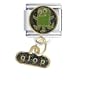 Little Monsters Glop Gift Italian Charm