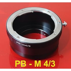 RainbowImaging Camera Praktica PB Lens to Micro 4/3 Four Thirds System Camera Mount Adapter, Olympus PEN E-P1, PEN E-P2, PEN E-PL1, Panasonic Lumix DMC-GF1, GH1, G1, G2, G10, MSRP USD32.99