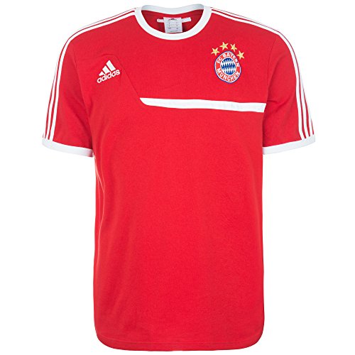 adidas Herren FC Bayern München T-Shirt 2014, Rot, 6, G73514