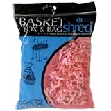 Gift Basket Bag and Box Shred 2 Oz Bag Pink