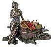 Rose Maiden Bowl - Cold Cast Resin - 6.5'' Length
