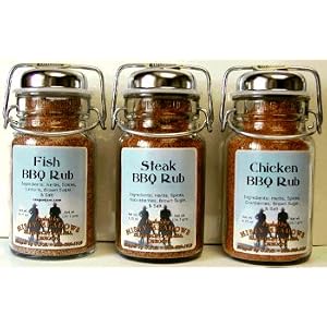 3 Jar Pack BBQ Rubs by Oregon Coast Jams