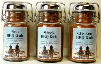 3 Jar Pack BBQ Rubs by Misty Meadows