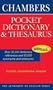 Chambers Pocket Dictionary and Thesaurus (Dictionary/Thesaurus)