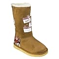 Girls' High School Musical Suede Boot Tan