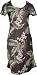 Wild Orchid Hawaiian Aloha Cap Sleeve Short Tank Dress