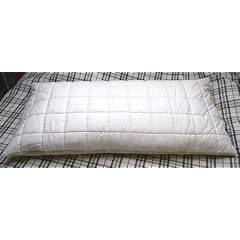 Schlafkissen 40 x 80 cm mit Komfortbezug, gef�llt mit Bio-Buchweizenschalen