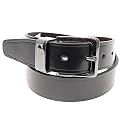 Kenneth Cole Men's Reversible Belt with Gun Metal Buckle