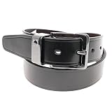 Kenneth Cole New York - Kenneth Cole Men's Reversible Belt with Gun Metal Buckle