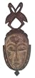 Wood mask, 'Togetherness' Wood mask, 'Togetherness'
