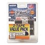 TZ2312PK BLACK ON WHITE - FOR ALL TZ MACHINES 2 Tape Value Pack  ( TZ2312PK )