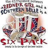 Redneck Girl/Belle-6 Pack Adult T-Shirt