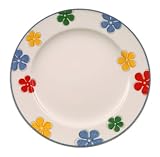 Villeroy & Boch Tipo Viva Accents Key West Flowered Salad Plates, Set of 6