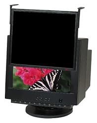 3M Black Framed Privacy Filter for Standard LCD/CRT Desktop Monitor fits 14" - 16" LCDs and 15" CRTs