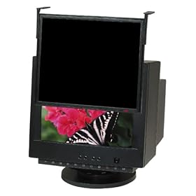 3M Black Framed Privacy Filter for Standard LCD/CRT Desktop Monitor fits 14" - 16" LCDs and 15" CRTs