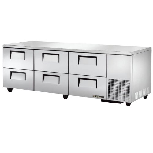 True 6-drawer Deep 30.9 Cu Ft Undercounter Refrigerator - TUC-93D-6