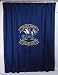 Notre Dame Jersey Material Shower Curtain