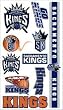 Sacramento Kings Temporary Tattoos - SET OF 6 - Sports Merchandise