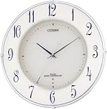 リズム時計｜CITIZEN (シチズン) 掛け時計 ネムリーナM448 電波時計 8MY448-019
