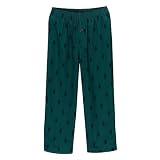Boys' Cherokee Flannel Tree Sleep Bottoms - Dark Green