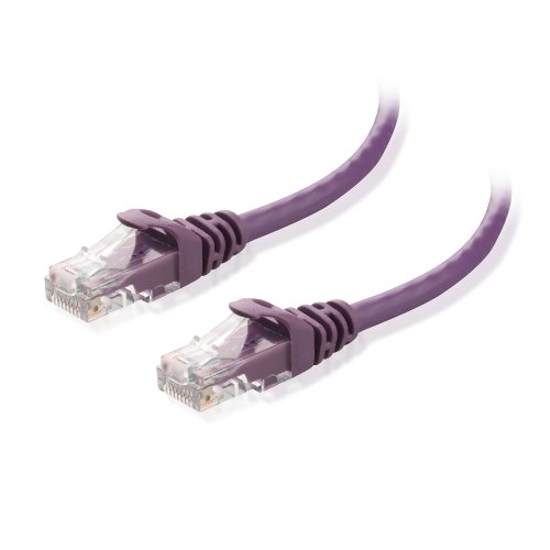 Cable Matters Cat6 Snagless Ethernet Patch Cable in Purple 25 Feet