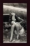 IMAGE OF Lesbians - Girl Love, Framed Art Print by National Archive