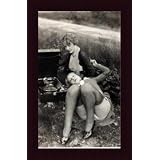 Lesbians - Girl Love, Framed Art Print by National Archive by barewalls