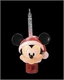 Pack of 12 Disney Mickey Santa Bubble Night Lights 7