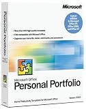 Microsoft Office Personal Portfolio Templates version 2002