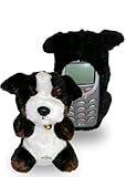 Fun Friends D-01 Romeo Black & White Dog bar Cell Phone Cover