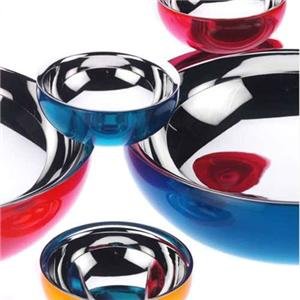 Alessi Large Love Bowl in Turqoise Color D.11.75