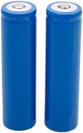 18650 Battery,2Pcs GOODFIRE 18650 3.7V 6800mAh Lithium Ion Parallel Battery(Blue)