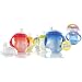 No-Spill Cup w/ Soft Spout & Handles, Neutral Colors