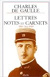 Lettres, notes et carnets